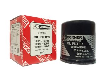 Corner กรองน้ำมันเครื่อง Toyota Hilux Vigo / Fortuner / Commuter รุ่น 90915-YZZD2 Corner กรองน้ำมันเครื่อง Toyota Hilux Vigo / Fortuner / Commuter รุ่น 90915-YZZD2