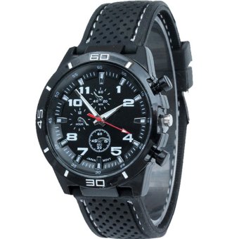 MEGA Sport Quartz Fashion F1 Racing Luxury Watch Military Army Wristwatches หรูหรานาฬิกาข้อมือ สายหนัง กันน้ำ รุ่น MG0017 (White) MEGA Sport Quartz Fashion F1 Racing Luxury Watch Military Army Wristwatches หรูหรานาฬิกาข้อมือ สายหนัง กันน้ำ รุ่น MG0017 (White)