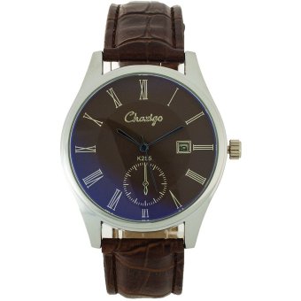 MEGA Quartz Waterproof Leather Watchband Date Calendar Wristwatch Luxuary Style หรูหรานาฬิกาข้อมือ สายหนัง กันน้ำ รุ่น MG0024 (Blue/Brown) MEGA Quartz Waterproof Leather Watchband Date Calendar Wristwatch Luxuary Style หรูหรานาฬิกาข้อมือ สายหนัง กันน้ำ รุ่น MG0024 (Blue/Brown)