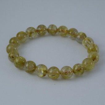 Pearl Jewelry กำไลหินไหมทอง S39 Pearl Jewelry กำไลหินไหมทอง S39