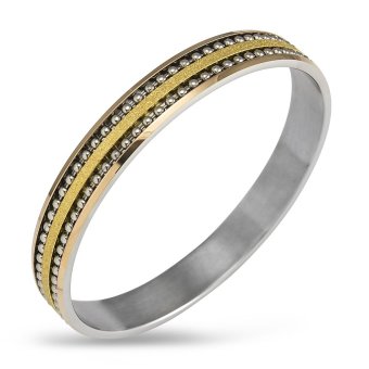 555jewelry กำไลสำหรับสุภาพสตรี รุ่น FSBG14-2 ( Gold ) 555jewelry กำไลสำหรับสุภาพสตรี รุ่น FSBG14-2 ( Gold )
