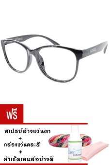 Kuker กรอบแว่น New Eyewear+เลนส์สายตาสั้น ( -475 ) กันแสงคอมและมือถือ-รุ่น 88237(สีดำ) แถมฟรี สเปรย์ล้างแว่นตา+กล่องแว่นคละสี+ผ้าเช็ดแว่น Kuker กรอบแว่น New Eyewear+เลนส์สายตาสั้น ( -475 ) กันแสงคอมและมือถือ-รุ่น 88237(สีดำ) แถมฟรี สเปรย์ล้างแว่นตา+กล่องแว่นคละสี+ผ้าเช็ดแว่น