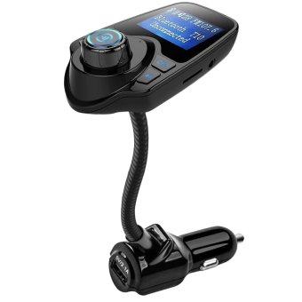 Leegoal รถบลูทูธ MP3 วิทยุ Fm และเล่นกับพอร์ต Usb ชาร์จ และสายรอง (สีดำ) Leegoal รถบลูทูธ MP3 วิทยุ Fm และเล่นกับพอร์ต Usb ชาร์จ และสายรอง (สีดำ)