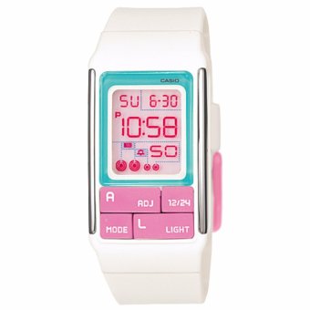 นาฬิกาข้อมือสำหรับผู้หญิง Casio Poptone รุ่น LDF- 51- 7CDR (White) นาฬิกาข้อมือสำหรับผู้หญิง Casio Poptone รุ่น LDF- 51- 7CDR (White)