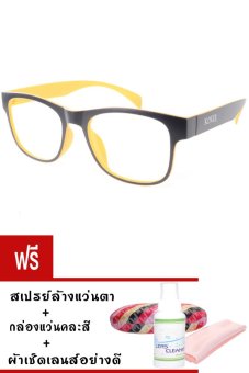 Kuker กรอบแว่น New Eyewear+เลนส์สายตาสั้น ( -775 ) กันแสงคอมและมือถือ-รุ่น 88246(สีดำ/ส้ม) แถมฟรี สเปรย์ล้างแว่นตา+กล่องแว่นคละสี+ผ้าเช็ดแว่น Kuker กรอบแว่น New Eyewear+เลนส์สายตาสั้น ( -775 ) กันแสงคอมและมือถือ-รุ่น 88246(สีดำ/ส้ม) แถมฟรี สเปรย์ล้างแว่นตา+กล่องแว่นคละสี+ผ้าเช็ดแว่น