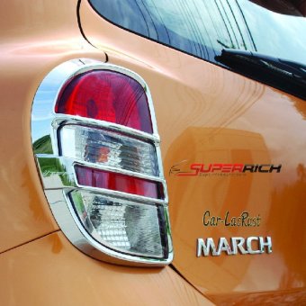 TFP ครอบไฟท้ายโครเมี่ยม (Tail Lamp Cover) / MARCH'10 TFP ครอบไฟท้ายโครเมี่ยม (Tail Lamp Cover) / MARCH'10