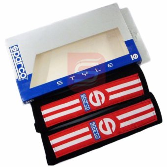Sparco ที่หุ้มเข็มขัดนิรภัย ที่หุ้มสายรัดเข็มขัดนิรภัย ที่หุ้มเบลท์ สีแดง ดำ seat belt cover red black Sparco ที่หุ้มเข็มขัดนิรภัย ที่หุ้มสายรัดเข็มขัดนิรภัย ที่หุ้มเบลท์ สีแดง ดำ seat belt cover red black