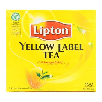 LIPTON ลิปตัน ชาผงชนิดซอง ฉลากสีเหลือง 2 กรัม x 100 ซอง LIPTON ลิปตัน ชาผงชนิดซอง ฉลากสีเหลือง 2 กรัม x 100 ซอง