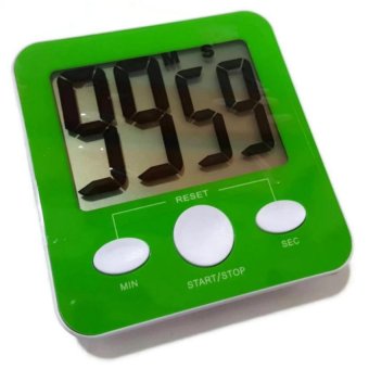 Stopwatch Fitness นาฬิกาจับเวลา ดิจิตอล เหมาะสำหรับออกกำลังกายนับเซท (สีเขียว) Stopwatch Fitness นาฬิกาจับเวลา ดิจิตอล เหมาะสำหรับออกกำลังกายนับเซท (สีเขียว)