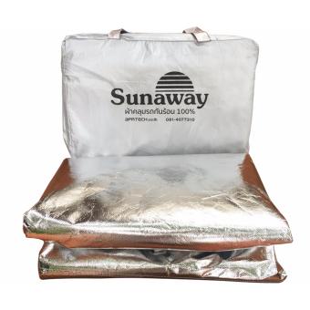 New Sunaway ผ้าคลุมรถกันร้อน 100% (สำหรับ SUV - ครึ่งคัน)
