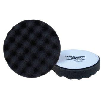 SHINE MATE ฟองน้ำขัดเคลือบสีรถ รุ่น Waffle สีดำ ขนาด 6 นิ้ว SHINE MATE ฟองน้ำขัดเคลือบสีรถ รุ่น Waffle สีดำ ขนาด 6 นิ้ว