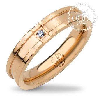 555jewelry แหวนดีไซน์เรียบ สี พิ้งโกลด์ รุ่น MNC-R710-C - แหวนเรียบ แหวนผู้หญิง สแตนเลสสตีล 555jewelry แหวนดีไซน์เรียบ สี พิ้งโกลด์ รุ่น MNC-R710-C - แหวนเรียบ แหวนผู้หญิง สแตนเลสสตีล