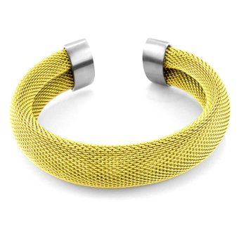 555jewelry กำไลข้อมือ รุ่น MNC-BG024-B (Yellow Gold) 555jewelry กำไลข้อมือ รุ่น MNC-BG024-B (Yellow Gold)
