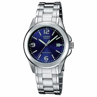 Casio Standard นาฬิกาข้อมือผู้หญิง สายสแตนเลส รุ่น LTP-1215A-2ADF (สีน้ำเงิน) Casio Standard นาฬิกาข้อมือผู้หญิง สายสแตนเลส รุ่น LTP-1215A-2ADF (สีน้ำเงิน)