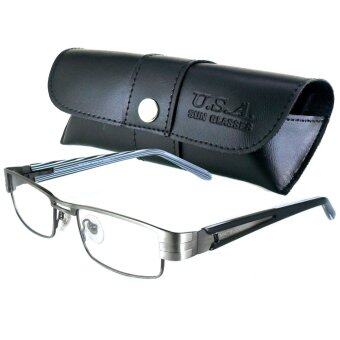 MATSUDA แว่นตา รุ่น M-004-M สีเงิน กรอบเต็ม (ขาสปริง) MATSUDA แว่นตา รุ่น M-004-M สีเงิน กรอบเต็ม (ขาสปริง)