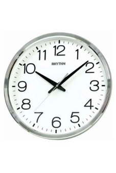 RHYTHM นาฬิกาแขวน รุ่น CMG494BR19 (SILVER) RHYTHM นาฬิกาแขวน รุ่น CMG494BR19 (SILVER)