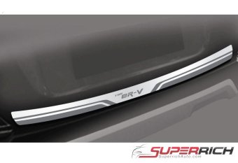 TFP กันรอยประตูหลัง กันรอยท้าย ยิงทราย (Rear Bumper) (สแตนเลส) / BR-V 2016 TFP กันรอยประตูหลัง กันรอยท้าย ยิงทราย (Rear Bumper) (สแตนเลส) / BR-V 2016