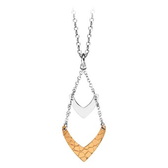 555jewelry จี้เก๋ๆ ดีไซน์แปลกไม่เหมือนใคร รุ่น MNP-113G-C สี Steel และสี Pink Gold 555jewelry จี้เก๋ๆ ดีไซน์แปลกไม่เหมือนใคร รุ่น MNP-113G-C สี Steel และสี Pink Gold