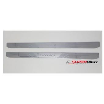 TFP ชายบันได ยิงทราย กันรอยประตู (โครเมี่ยม) (Scuff Plate) / Toyota Vigo (2 Drs.) TFP ชายบันได ยิงทราย กันรอยประตู (โครเมี่ยม) (Scuff Plate) / Toyota Vigo (2 Drs.)