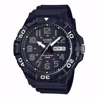 Casio Standard นาฬิกาข้อมือผู้ชาย สายเรซิ่น รุ่น MRW-210H-1A Casio Standard นาฬิกาข้อมือผู้ชาย สายเรซิ่น รุ่น MRW-210H-1A