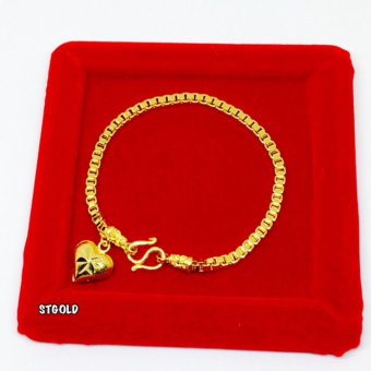 STgold:สร้อยมือบล็อคเหลี่ยม ทองไมครอน ทองชุบ ทองหุ้ม ทองปลอม เศษทอง 96.5% STgold:สร้อยมือบล็อคเหลี่ยม ทองไมครอน ทองชุบ ทองหุ้ม ทองปลอม เศษทอง 96.5%