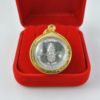 Pearl Jewelry จี้ เหรียญ รัชมังคลาภิเษก 2 บาท สีเงิน Pearl Jewelry จี้ เหรียญ รัชมังคลาภิเษก 2 บาท สีเงิน