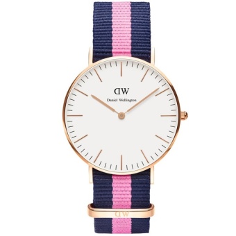Daniel Wellington 0505DW Classic Winchester 36mm นาฬิกาข้อมือ แฟชั่น ผู้หญิง สายนาโต้ ไนล่อน สีชมพู Women Watch - Pink Daniel Wellington 0505DW Classic Winchester 36mm นาฬิกาข้อมือ แฟชั่น ผู้หญิง สายนาโต้ ไนล่อน สีชมพู Women Watch - Pink