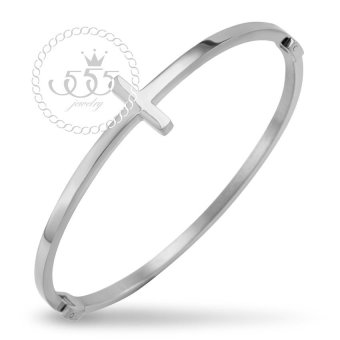 555jewelry Stainless Steel 316L กำไลข้อมือสแตนเลส รุ่น MNC-BG233-A (Steel) 555jewelry Stainless Steel 316L กำไลข้อมือสแตนเลส รุ่น MNC-BG233-A (Steel)