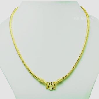 Thai Jewelry สร้อยคอทอง งานชุบทองไมครอน ชุบด้วยเศษทองคำแท้ 96.5 % หนัก 1.5 บาท ยาว 20 นิ้ว Thai Jewelry สร้อยคอทอง งานชุบทองไมครอน ชุบด้วยเศษทองคำแท้ 96.5 % หนัก 1.5 บาท ยาว 20 นิ้ว