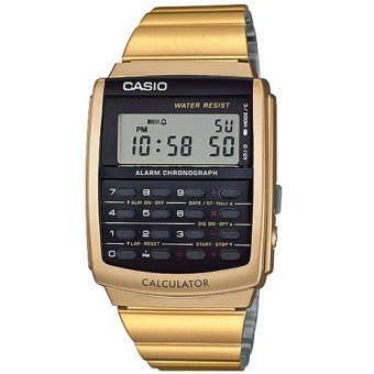 Casio Standard นาฬิกาข้อมือผู้ชาย สีทอง สายสแตนเลส รุ่น CA-506G-9ADF Casio Standard นาฬิกาข้อมือผู้ชาย สีทอง สายสแตนเลส รุ่น CA-506G-9ADF