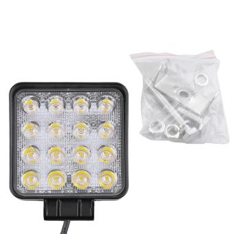 โอ้ 48วัตต์ 16 ทำให้ led สว่างสุดไฟ 12โวลต์ 60องศาดวงโคมไฟถนนรถ โอ้ 48วัตต์ 16 ทำให้ led สว่างสุดไฟ 12โวลต์ 60องศาดวงโคมไฟถนนรถ