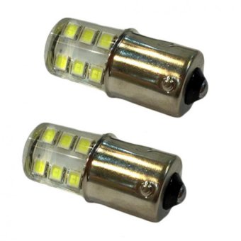 LED หลอด LED ไฟเลี้ยวหรือไฟถอยกระพริบ เขี้ยวบิดใหญ่ แสงสีขาว 1 คู่ (FLASH WHITE) 84-racing LED หลอด LED ไฟเลี้ยวหรือไฟถอยกระพริบ เขี้ยวบิดใหญ่ แสงสีขาว 1 คู่ (FLASH WHITE) 84-racing