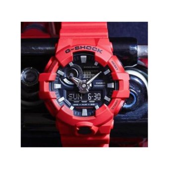 Casio G-Shock นาฬิกาข้อมือรุ่น GA-700-4ADR - ประกัน CMG 1 ปี Casio G-Shock นาฬิกาข้อมือรุ่น GA-700-4ADR - ประกัน CMG 1 ปี