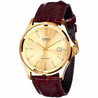 Casio Standard นาฬิกาข้อมือผู้หญิง สายหนัง รุ่น LTP-1183Q-9ADF - สีน้ำตาล/ทอง Casio Standard นาฬิกาข้อมือผู้หญิง สายหนัง รุ่น LTP-1183Q-9ADF - สีน้ำตาล/ทอง