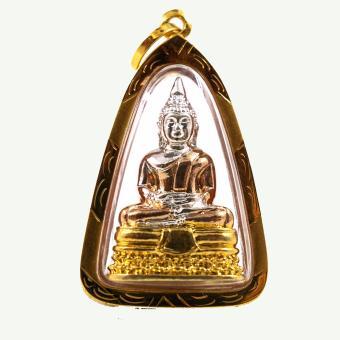 จี้พระกริ่ง หลวงพ่อโสธร ชุบ 3 กษัตริย์ พิมพ์เล็ก วัดโสธรวรารามวรวิหาร ปี 2559 จี้พระกริ่ง หลวงพ่อโสธร ชุบ 3 กษัตริย์ พิมพ์เล็ก วัดโสธรวรารามวรวิหาร ปี 2559