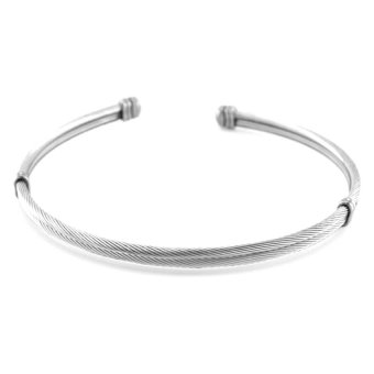 555jewelry กำไลข้อมือสำหรับสุภาพสตรี รุ่น MNC-BG014-A - Steel 555jewelry กำไลข้อมือสำหรับสุภาพสตรี รุ่น MNC-BG014-A - Steel