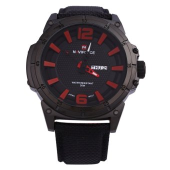 นาฬิกาควอทซ์ Naviforce 9066คนรัดไนลอนปฏิทิน 3D คล้ายคลึงโทร นาฬิกาควอทซ์ Naviforce 9066คนรัดไนลอนปฏิทิน 3D คล้ายคลึงโทร