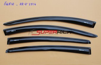 TFP คิ้วกันสาดประตู สกรีน(Weather Guard) (อะคริลิคชาดำ)/ H/D HR-V 2014 TFP คิ้วกันสาดประตู สกรีน(Weather Guard) (อะคริลิคชาดำ)/ H/D HR-V 2014
