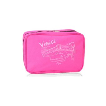 Dundes Toiletry Bag กระเป๋าใส่อุปกรณ์อาบน้ำ - สีชมพู Dundes Toiletry Bag กระเป๋าใส่อุปกรณ์อาบน้ำ - สีชมพู