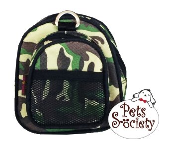 PetSociety เป้สุนัข, เป้แมว กระเป๋าเป้สำหรับสัตว์เลี้ยง (น้องหมา, น้องแมว) - ลายทหารเขียว PetSociety เป้สุนัข, เป้แมว กระเป๋าเป้สำหรับสัตว์เลี้ยง (น้องหมา, น้องแมว) - ลายทหารเขียว