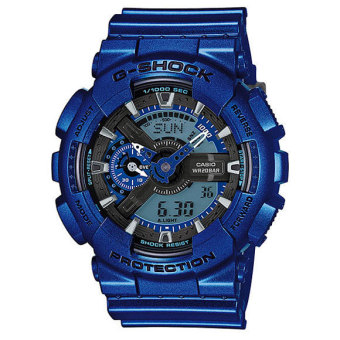 CASIO G-Shock นาฬิกาข้อมือผู้ชาย สีน้ำเงิน สายเรซิ่น รุ่น GA-110NM-2ADR CASIO G-Shock นาฬิกาข้อมือผู้ชาย สีน้ำเงิน สายเรซิ่น รุ่น GA-110NM-2ADR