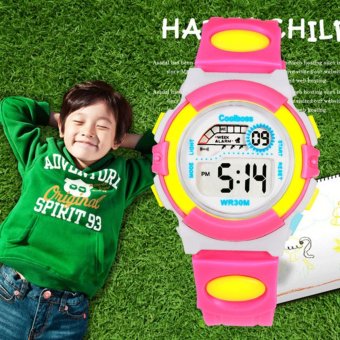 S SPORT นาฬิกาข้อมือ หญิง-เด็ก กันน้ำได้ดี CoolBoss (Pink) S SPORT นาฬิกาข้อมือ หญิง-เด็ก กันน้ำได้ดี CoolBoss (Pink)