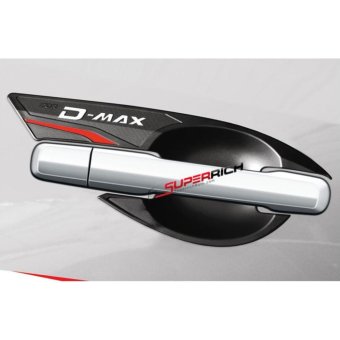 TFP ถาดรองมือเปิดประตู กันรอยประตู (สีดำด้าน) (Door handle)/ Isuzu D-max 2012-2016 (2 Drs.) TFP ถาดรองมือเปิดประตู กันรอยประตู (สีดำด้าน) (Door handle)/ Isuzu D-max 2012-2016 (2 Drs.)