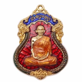 107Mongkol เหรียญเสมา กะไหล่ทองลงยาสีแเดง หลวงพ่อรวย วัดตะโก รุ่น เงินไหลมา ปี 2560 107Mongkol เหรียญเสมา กะไหล่ทองลงยาสีแเดง หลวงพ่อรวย วัดตะโก รุ่น เงินไหลมา ปี 2560