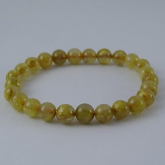 Pearl Jewelry กำไลหินไหมทอง S38 Pearl Jewelry กำไลหินไหมทอง S38