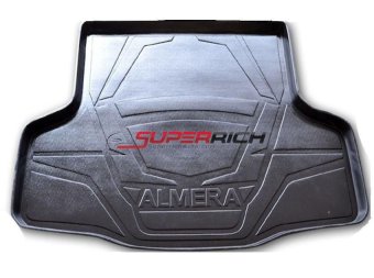 TFP ถาดยางปูพื้นสัมภาระ ถาดท้ายเอนกประสงค์สีดำ (trunk Tray) N/S ALMERA TFP ถาดยางปูพื้นสัมภาระ ถาดท้ายเอนกประสงค์สีดำ (trunk Tray) N/S ALMERA