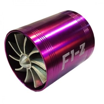 F1Z พัดลม 2 ใบพัด สำหรับใส่ท่อกรองอากาศ เพิ่มแรงดันอากาศ ให้อากาศให้มีทิศทางที่เร็วและแรงขึ้น ติดตัั้งง่าย ตามวิดิโอใต้ภาพ 84-racing (PURPLE) F1Z พัดลม 2 ใบพัด สำหรับใส่ท่อกรองอากาศ เพิ่มแรงดันอากาศ ให้อากาศให้มีทิศทางที่เร็วและแรงขึ้น ติดตัั้งง่าย ตามวิดิโอใต้ภาพ 84-racing (PURPLE)