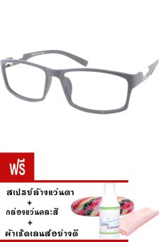 Kuker กรอบแว่นตาทรงเหลี่ยม New Eyewear+เลนส์สายตาสั้น ( -200 ) รุ่น 8002(สีดำ)แถมฟรี สเปรย์ล้างแว่นตา+กล่องแว่นตา+ผ้าเช็ดเลนส์ Kuker กรอบแว่นตาทรงเหลี่ยม New Eyewear+เลนส์สายตาสั้น ( -200 ) รุ่น 8002(สีดำ)แถมฟรี สเปรย์ล้างแว่นตา+กล่องแว่นตา+ผ้าเช็ดเลนส์