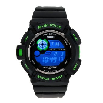 SKMEI S-SHOCK นาฬิกาผู้หญิงและผู้ชายมัลติฟังก์ชั่นสไตล์กีฬา SKMEI S-SHOCK นาฬิกาผู้หญิงและผู้ชายมัลติฟังก์ชั่นสไตล์กีฬา