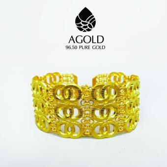 AGOLD ST27 กำไลข้อมือแฟชั่น ทองแท้ 96.50% น้ำหนัก 2 บาท AGOLD ST27 กำไลข้อมือแฟชั่น ทองแท้ 96.50% น้ำหนัก 2 บาท